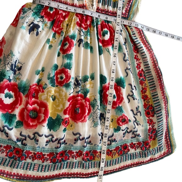 Free People x RAGA Picot Trim Mini Dress Small Beach Coverup - Picture 7 of 7